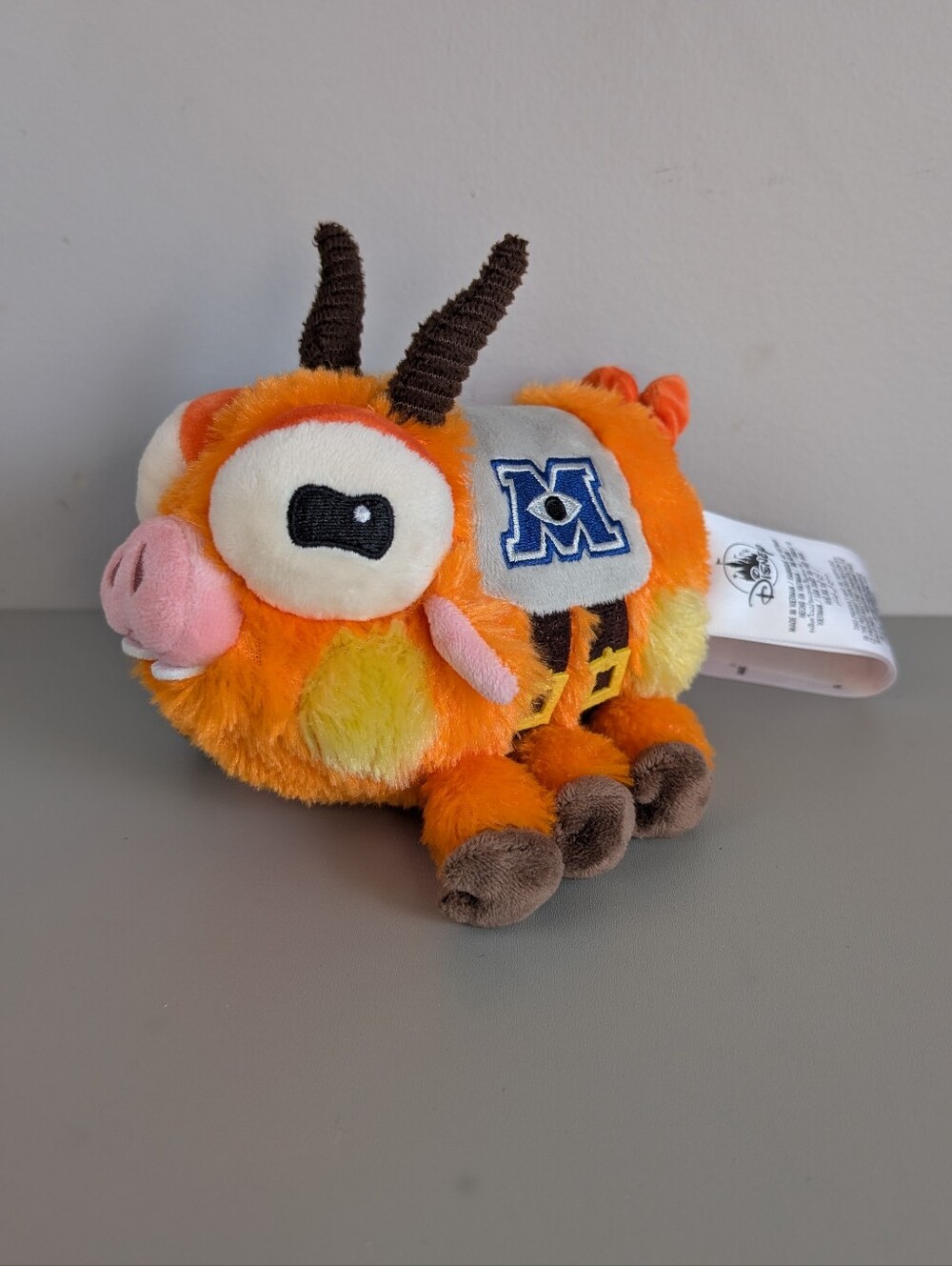 Disney Store Monsters University Archie the Scare Pig, Pixar Orange Plush Toy - Picture 2 of 14